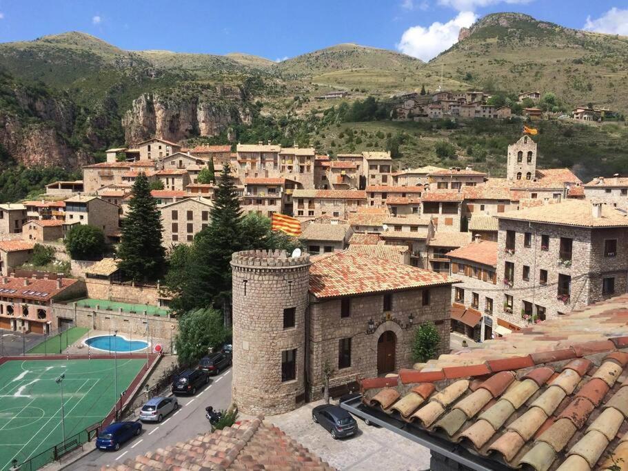 Mirador De Sant Llorenc - Acogedor Apartamento 6P Guardiola de Berga Dış mekan fotoğraf