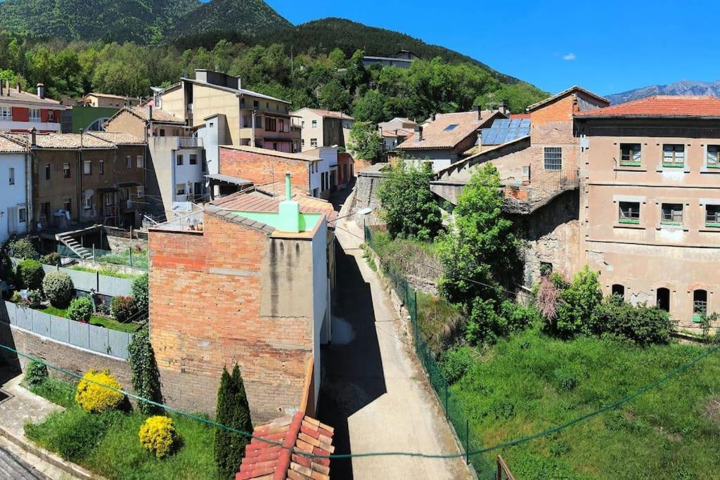Mirador De Sant Llorenc - Acogedor Apartamento 6P Guardiola de Berga Dış mekan fotoğraf