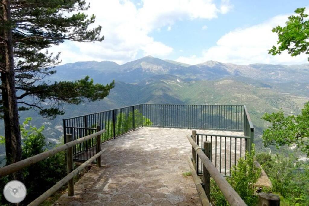 Mirador De Sant Llorenc - Acogedor Apartamento 6P Guardiola de Berga Dış mekan fotoğraf